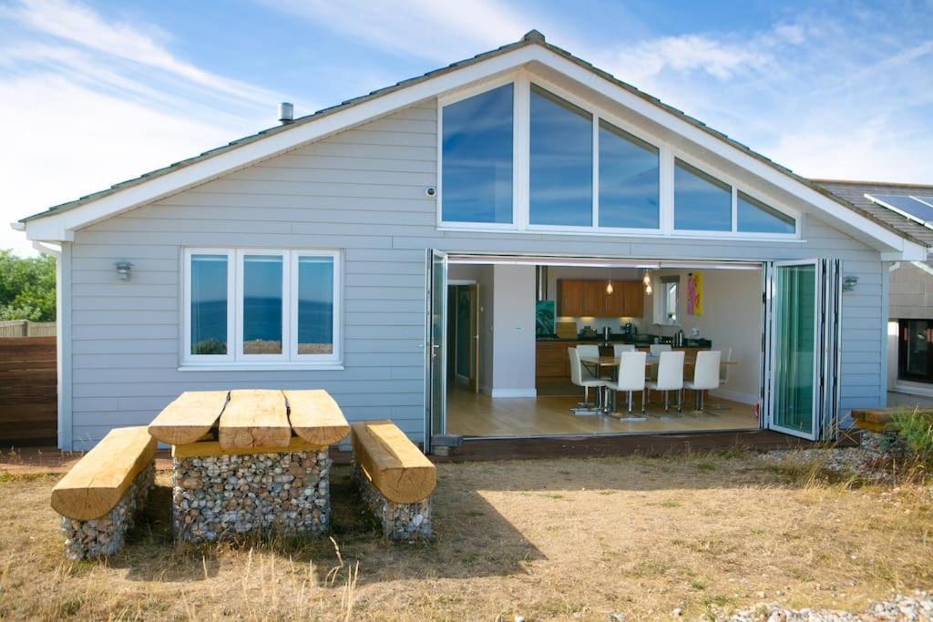 Wow I'M Living On The Beach. Luxury 4 Bed Sleeps 8 Pagham Kültér fotó